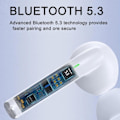 Pikkukuva 3 / 5: Bluetooth-kuulokkeet, langattomat in-ear -kuulokkeet, langaton latauskotelo
