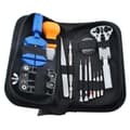 Watch Tool Kit för klockreparationer Batteribyte Case Opener Flerfärgad