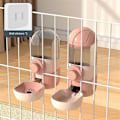 Miniatyrbild 3 av 5: Hängande Automatisk Mat- och Vattendispenser, Passar Chinchillor, Marsvin, Igelkottar, Liten Blå
