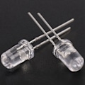 Miniatyrbillede 4 af 5: TS-100 stk. 5mm Hvide LED Diode Lys DC 3v 20ma Pære Elektronikkomponenter Lysdioder