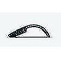 Miniatyrbilde 2 av 3: Microsoft Arc Mouse Bluetooth-mus for PC-bærbare datamaskiner Kompatibel med Windows Mac Chrome OS (tynn lett bærbar taktil) - Svart