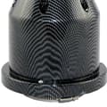 Miniatyrbilde 4 av 5: Høyflow Luftfilter i Karbonfiber Svamp Modifikasjon Luftfilter Inntaksfilter 76MM Luftfilter