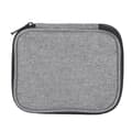 Grey 2-Layer 600D Oxford Storage Bag for Knitting Needles