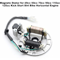 Miniatyrbillede 2 af 4: TS-2-Spole Magneto stator Udskiftning til 50 CC 70 CC 90 CC 110 CC 125 CC Kick Start ATV Dirt Bike og Go Kart