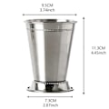 Miniatyrbilde 3 av 3: Mojito-glass i rustfritt stål for hjemmefester, moderne mint julep-kopp
