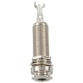 Miniatyrbilde 4 av 5: TS-40 stk Gitar Pickup Endpin Utgang Jack Nikkel Reimlås Krom