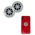 Miniatyrbilde 5 av 5: 20 stk EMF-beskyttelsessticker Anti-stråling mobiltelefonklistremerke for telefon, bærbar PC og alle elektroniske enheter - Perfekt