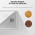 Miniatyrbilde 4 av 4: Automatisk fiskefôringsmaskin med smart digital timer. 70ml batteridrevet automatisk fôringsmaskin, ideell for akvarier og fiskedammer