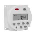 1 Sekunds Intervall 12V Digital LCD Timer Switch Veckovis Programmerbar Tidsrelä Programmerare CN101S