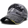 Miniatyrbilde 2 av 5: Cap Cap Vintage bomullshette Unisex Slitt Snapback Truckerhatt