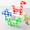 Miniatyrbild 1 av 5: 3-pack med 24 magiska ormkuber, orm-speedcube, plastpussel