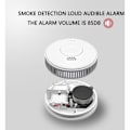 Miniatyrbillede 4 af 4: Røgalarm, brandalarm, røgalarm med avanceret fotoelektrisk sensor, overvågningsalarm med 3 års genopladelig batterilevetid, 85 DB alarm.