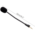 Miniatyrbilde 4 av 5: Erstatningsmikrofon for Logitech G PRO / G PRO X trådløst spillheadset, avtakbar mikrofonbom