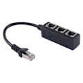 Miniatyrbilde 3 av 4: TS-Grenkontakt / splitter RJ45 for Ethernet