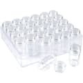 Opbevaringsboks med 30 rum, transparent