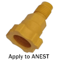 Miniatyrbilde 2 av 5: TS-Spray Verktøy Kobling Pps Adapter Spray Verktøy Kopp Adapter Passer For Anest Spray Verktøy Engangs Måling