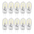 Miniatyrbild 4 av 5: 10 pcs G4 LED Bulb Brightness Dimmable High Color Rendering Transparent Shell Light Sources for Landscape Lighting DC 12V White Light