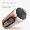Miniatyrbilde 4 av 4: Protein shaker-flaske i rustfritt stål, fitness for proteinshake