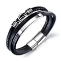 Læderarmbånd til mænd - Ægte læderarmbånd (JS)