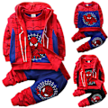 Miniatyrbild 1 av 4: Spiderman Barn Pojkar 3-delat Höst/Vinter-set Blå 100 cm