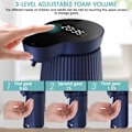 Miniatyrbillede 3 af 4: TS-Automatisk Sæbedispenser, 500ml Automatisk Sæbedispenser USB-opladning med Sensor Sæbedispenser, IPX4 Vandtæt Berøringsfri Di