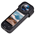 Miniatyrbillede 3 af 5: X4 Linsbeskyttelse til Insta360 X4 Panoramisk Actionkamera Linsbeskyttelse Fingeraftryksbestandig anti-ridse tilbehørssæt (plast)