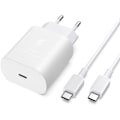 Miniatyrbild 1 av 4: 25W USB-C Snabbladdare för Samsung A13 A14 A33 A34 A53 A54 4G- 5G, S23 S22 S21 S20 FE-Plus-Ultra, Super Snabbladdning Adaptate263