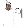 Miniatyrbild 1 av 5: Watering Can Lantern with LED - Garden Lighting