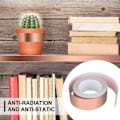 Miniatyrbild 5 av 5: Koppartejp Kopparfolietejp Skärmtejp Kopparfolie Kopparband Självhäftande tejp Snigeltejp Snigelskydd