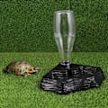 Miniatyrbild 4 av 5: TS-2x Reptil Vattenautomat Automatisk Vattendispenser Matning För Sköldpadda Groda Skäggagamor L