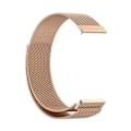 Pikkukuva 1 / 5: Universaali Milanese-kellohihna (20 mm) ruusukulta ranneke Samsung Galaxy Watch 4 40 mm / Watch 4 Classic 42 mm guld