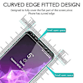 Miniatyrbillede 4 af 5: 4 stk Heltäckende Hærdet Glas til din Samsung S9 Plus