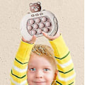 Miniatyrbild 3 av 4: Pop It-spel - Pop It Pro Ljusspel Snabbt tryck Fidget-spel Brun Brunbjörn