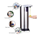 Miniatyrbillede 3 af 4: Automatisk Sæbe Dispenser, Berøringsfri Sæbe Dispenser 250ML Rustfrit Stål