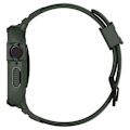 Pikkukuva 5 / 5: Spigen Apple Watch 44/45 mm Kotelo/Ranneke Rugged Armor 'Pro' Vihreä