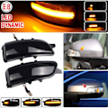 Miniatyrbild 3 av 5: Sidobackspegelindikator Dynamisk LED-blinkers för C30 C70 S60 S40 S80 V40 V50 V70 2007 2008