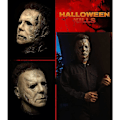 Miniatyrbillede 5 af 5: Noufun Michael Myers Maske til voksne, Halloween Maske Micheal Myers Ansigt - Halloween 2020