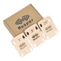 3 Pcs Electric Guitar Neck Shims Maple Plate .25/.5/1 Degree Replacement Parts