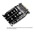 Miniatyrbillede 3 af 5: TS-M.2 Ssd Til U.2 Adapter 2i1 M.2 Nvme Og Sata-bus Ngff Ssd Til Pci-e U.2 Sff-8639 Adapter Pcie M2 Co