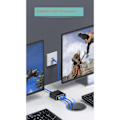 Miniatyrbillede 3 af 5: #1000 Mbps Ethernet-splitter 1 til 2 udgange Højhastigheds Dual Port RJ45#