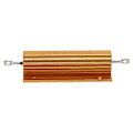 Miniatyrbilde 1 av 5: TS-Gold Aluminium Kledd Effektmotstand Resistans 100w, 8 Ohm 8r