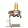 Miniatyrbild 2 av 5: TS-A500k Potentiometer Tryck-Drag Strömbrytare Splinead Dpdt Pot Axel 25mm Elgitarr Ton Volym Delar