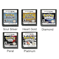 Miniatyrbillede 2 af 5: Player Classic Heart Gold Spilkort Soul Silver Dator til 3DS DSi DS Lite NDS