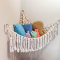 Miniatyrbillede 3 af 5: Net Hammock til Opbevaring af Fyldte Dyr Type 1 86*86*110cm
