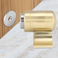 Miniatyrbilde 4 av 4: TS-Dørstopper Magnet Barrierefri Rustfritt Stål Innendørs Dørstopper Dørfeste for Barnerom (Gul Kobber)
