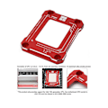 Miniatyrbilde 3 av 5: TS-Lga17xx-bcf 12. Gen CPU Bøyningskorreksjon Festeramme CPU Bøyningskorrigerer Ramme CPU Fiksert Bakplate