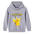 Miniatyrbild 4 av 5: Tecknad Pikachu långärmad hoodie för barn tröja tröja Rosa 110cm