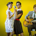 Miniatyrbillede 4 af 5: Rockabilly Kostumetilbehør Dame 50'er Kjole Tilbehør