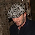 Miniatyrbild 1 av 4: Brittisk Hög Hatt Åttakantig Hatt Newsboy Baker Boy Tweed Mode Varm Elastisk Platt Keps Trendig Herr Ull Basker Retro Målare (03 M)