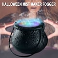 Miniatyrbild 2 av 4: Halloween-dekoration Häxkruka Färgbyte Dimmaskin Rökmaskin